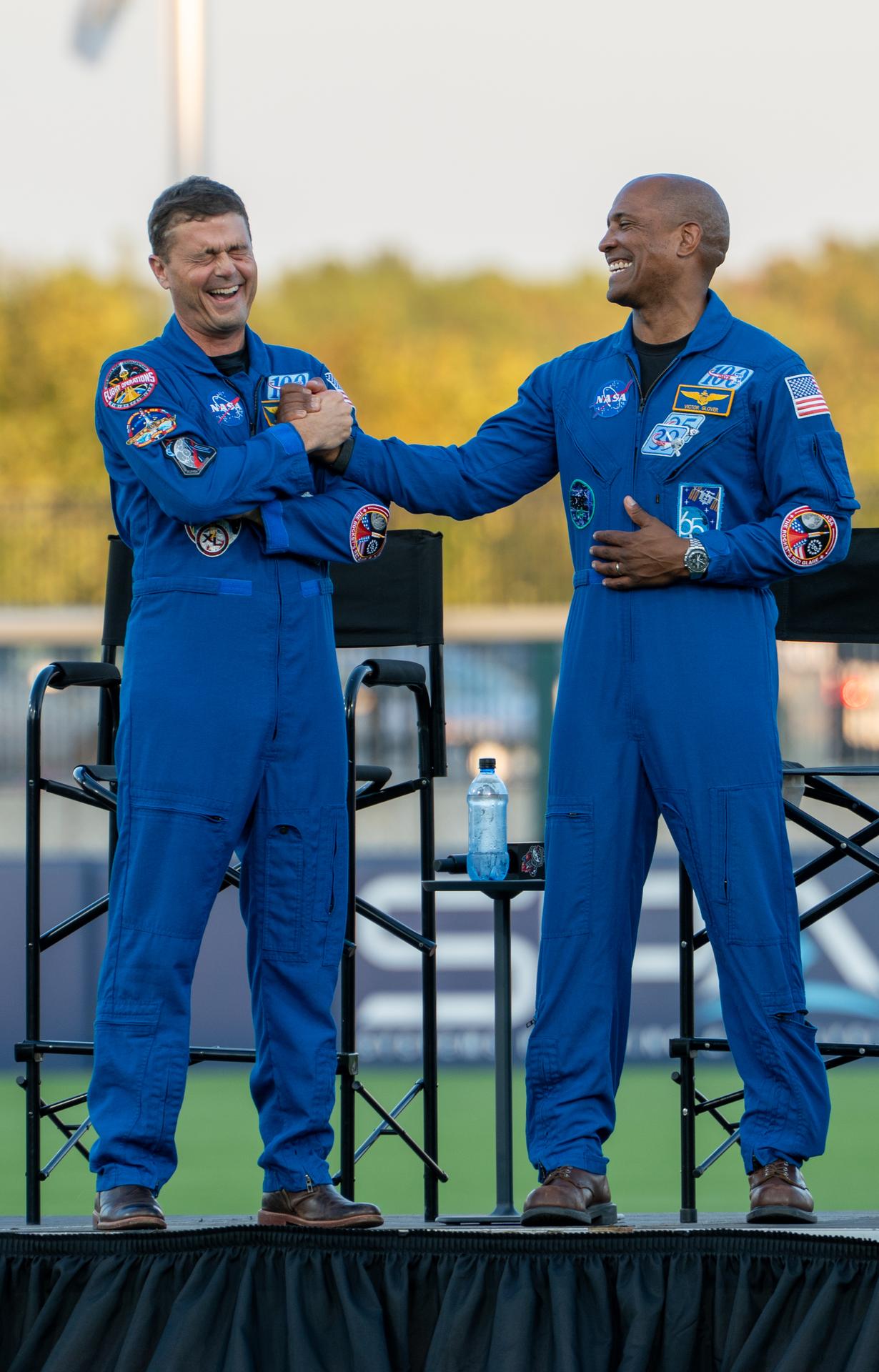 The crew of NASA’s Artemis II mission – NASA astronauts Reid Wiseman, Victor Glover, and Christina Koch, and CSA (Canadian Space Agency) astronaut Jeremy Hansen –visited Huntsville, Alabama, Monday, Aug. 31, where they joined thousands of attendees for a special public event celebrating their historic mission. Held at Toyota Field in Madison, Alabama, the event gave the crew an opportunity to share firsthand experiences from their journey, reflect on their time in space, and connect with the community through an engaging question-and-answer session.
